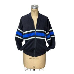 Vintage Pierre Cardin velour bomber jacket Size S/M